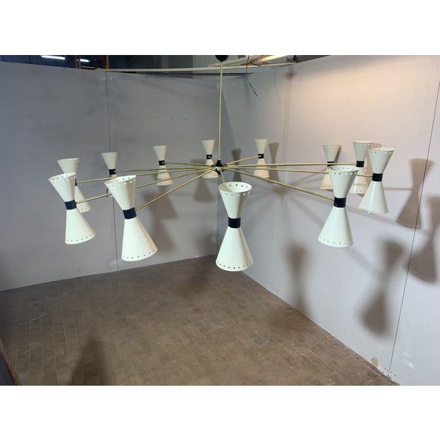 Vintage Hotel Ceiling Lamp, 1950s For Sale - Image 4 of 6