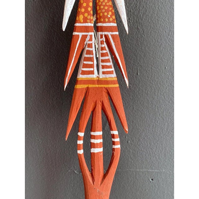 Australian Aboriginal Carved and Painted Spear from Melville Island For Sale In Atlanta - Image 6 of 8