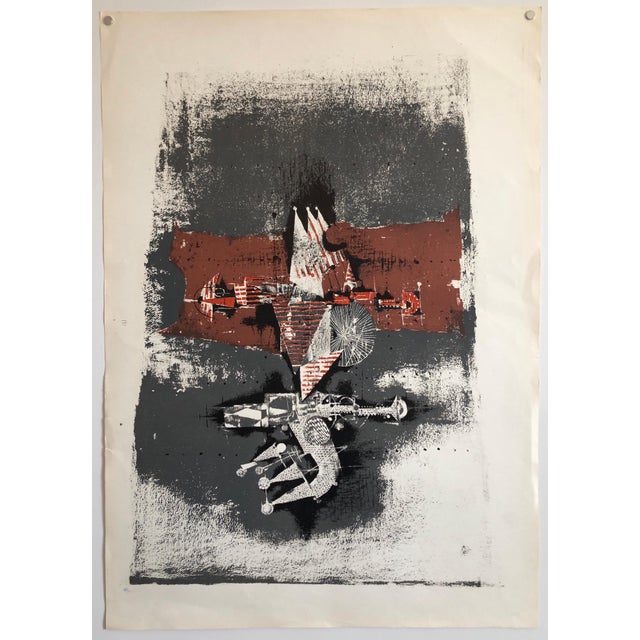 Modern Johnny Friedlaender, Large Johnny Friedlaender Poster Print No Text For Sale - Image 3 of 3