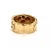 Contemporary 24120 - Nugget 14k Yellow Gold Ring For Sale - Image 3 of 4