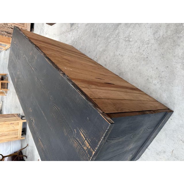 Workshop Cabinet in Oak and Pine, 1950s For Sale - Image 10 of 11