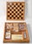 Handmade in Italy, this Luxury Backgammon Set for a refined take on a classic game. Hand-crafted and carved wooden Box,...