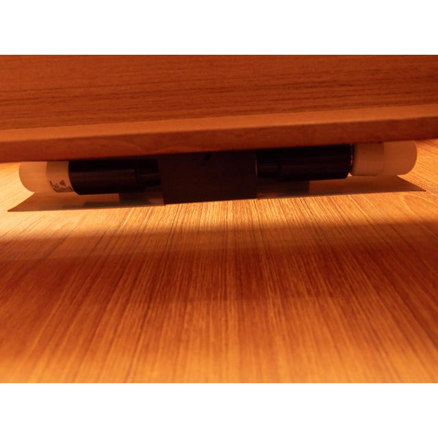 Black Teak Showcase Cabinet, 1980s For Sale - Image 8 of 9