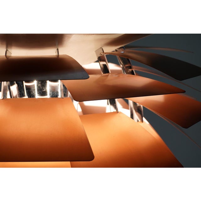 Artichoke Lamp in Copper by Poul Henningsen for Louis Poulsen, 1990s For Sale - Image 11 of 14