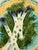 Ceramic Antique French Barbotine Majolica Asparagus Plates, Circa 1880–1900 - Set of Four For Sale - Image 7 of 10