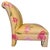 Pair of Palm Beach Regency Yellow Floral Slipper Chairs With Throw Pillows For Sale - Image 17 of 18