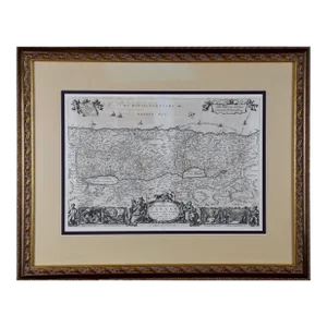 The Holy Land at the Time of Jesus: A 17th Century Dutch Map by Visscher