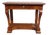Charles X Restoration Console in Walnut and Marble, 1830 For Sale