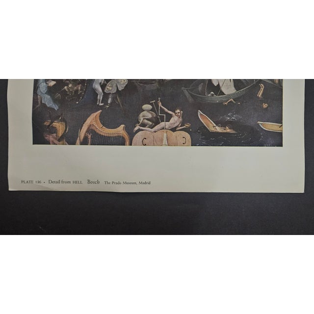 Late 20th Century Pair of Art Prints by Bosch and Rouault, Unframed For Sale - Image 4 of 14