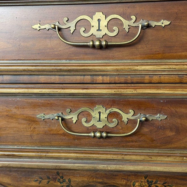 Drexel Brittany Heritage French Provincial Carved Wood Armoire For Sale - Image 16 of 18