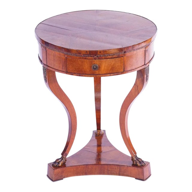 19th C. Italian Walnut Table For Sale