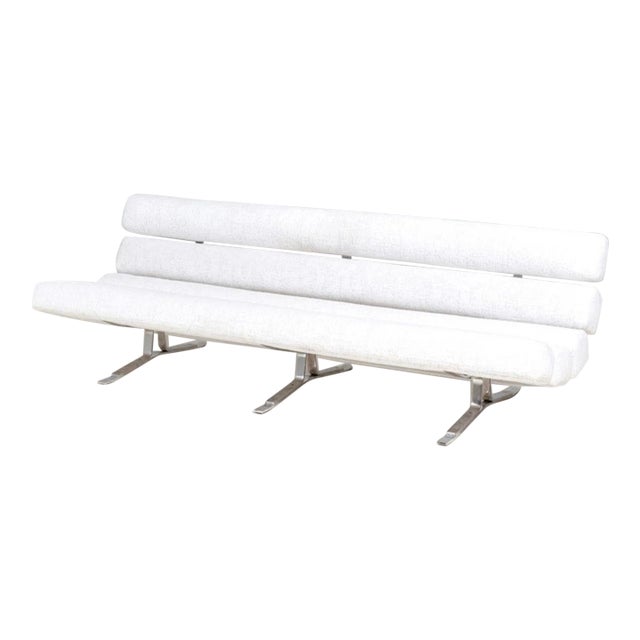 William Plunke White “Kingston” Sofa, 1967 For Sale