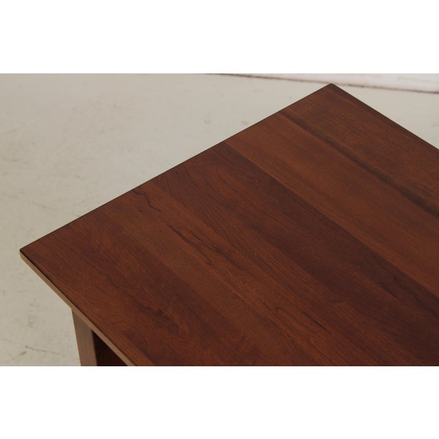 Ethan Allen Cherry Mission Style End Table For Sale - Image 11 of 15