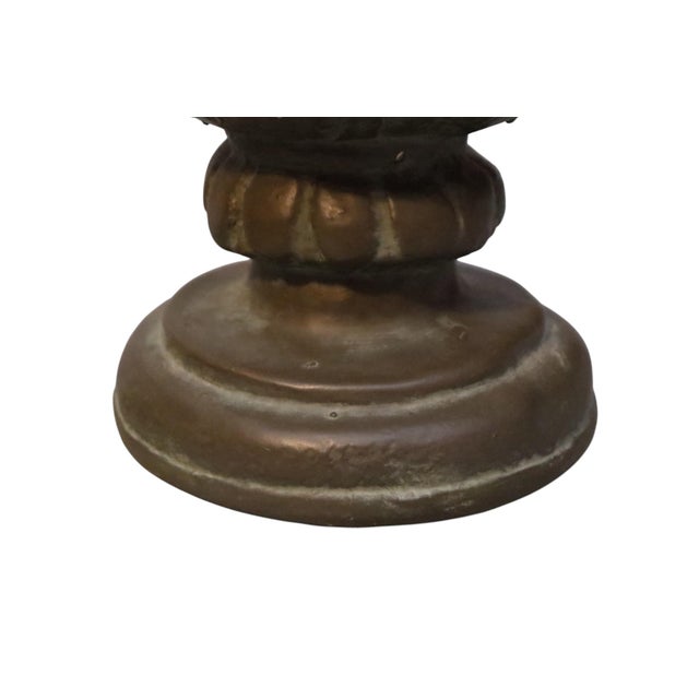 Late 20th Century Large Pineapple Finial Bookends, a Pair For Sale - Image 5 of 6