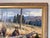 Wood 2006 Brian A. Grimm (B. 1968) “Watchful Eye” Original Wildlife Impressionist Oil on Masonite Painting – Rustic Wood Framed For Sale - Image 7 of 12
