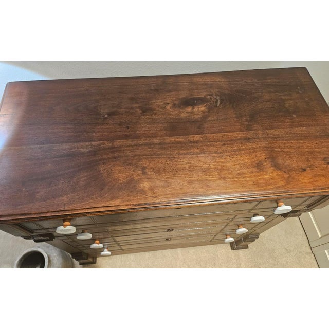 Victorian Late Victorian Eastlake Walnut Dresser/Chest of Drawers/Hutch (C1880–1890) For Sale - Image 3 of 16
