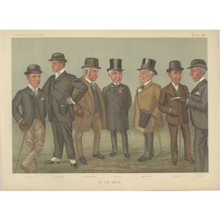 Vincent Brooks, Vanity Fair On the Heath Sporting Caricature, 1896, Print For Sale