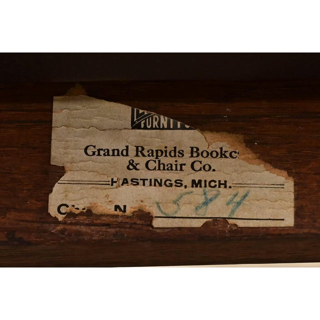 Lifetime Furniture Antique Mission Oak Arts & Crafts Open Arm Reclining Morris Lounge Chair, Circa 1910 For Sale - Image 11 of 12