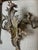 Brass Vintage French Rococo Revival Brass Candle, Opera Wall Sconces – Pair For Sale - Image 8 of 9