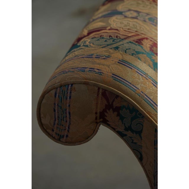 Empire Style Sofa with Cushions and Castors, Denmark, 1960s For Sale - Image 17 of 18