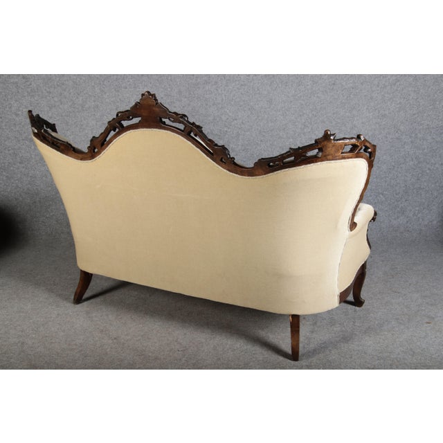 Antique Louis Phillipe Seating Group, 1850, Set of 9 For Sale - Image 17 of 18
