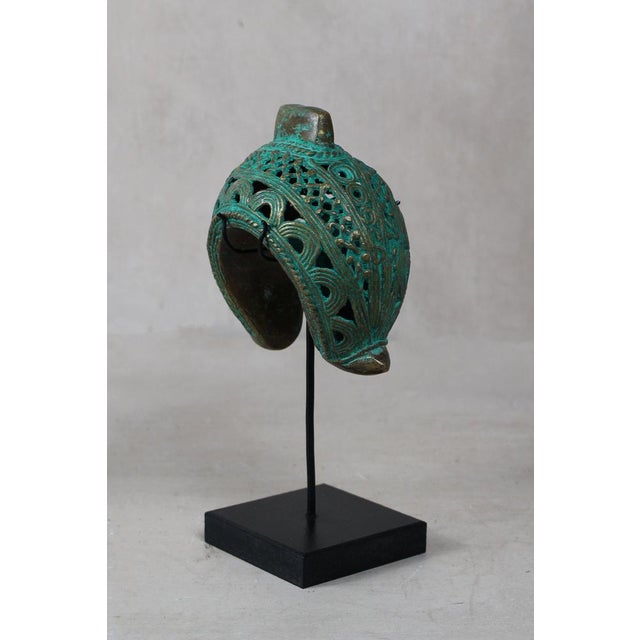 Benin Bronze Bangle on Stand For Sale - Image 4 of 6