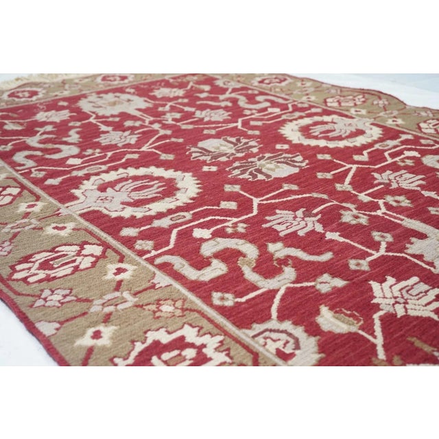Sumak Rug 4'1'' X 6'1'' For Sale In New York - Image 6 of 10
