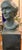 Mid-Century Modern Mid Century Plaster Statue, Bust of a Woman For Sale - Image 3 of 6