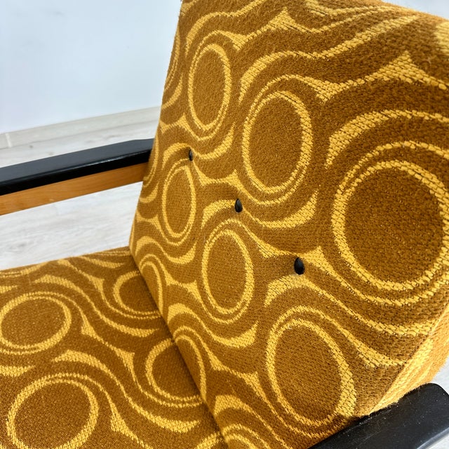 Wood Scandinavian Art Deco Armchairs - A Pair For Sale - Image 7 of 7