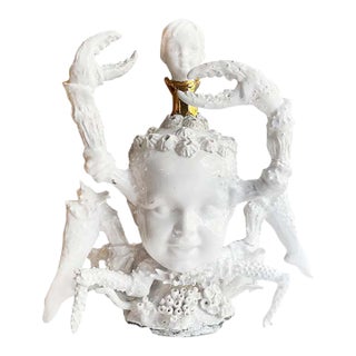 "Lobster Boy #5," Porcelain Sculpture by Robert Hechler For Sale