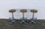 Set of 3 Mid-Century Modern Butcher Block & Chrome Swivel Bar Stools, 1970s For Sale - Image 4 of 18