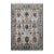 Ziegler Design Area Rug, Hand-Knotted Wool, Floral, 5x7, Silver & Teal For Sale