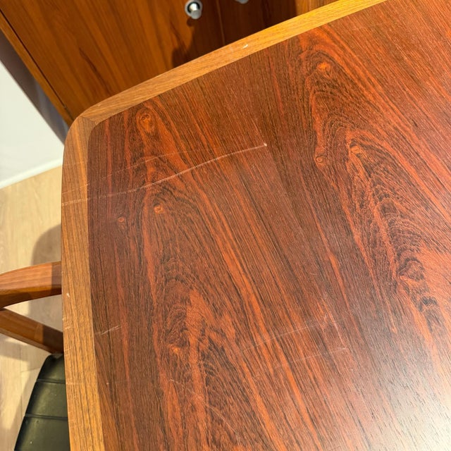 Mid 20th Century Attributed to Paul McCobb for Lane Rosewood “Delineator” Mid Century Modern Dining Set With 6 Chairs For Sale - Image 12 of 12