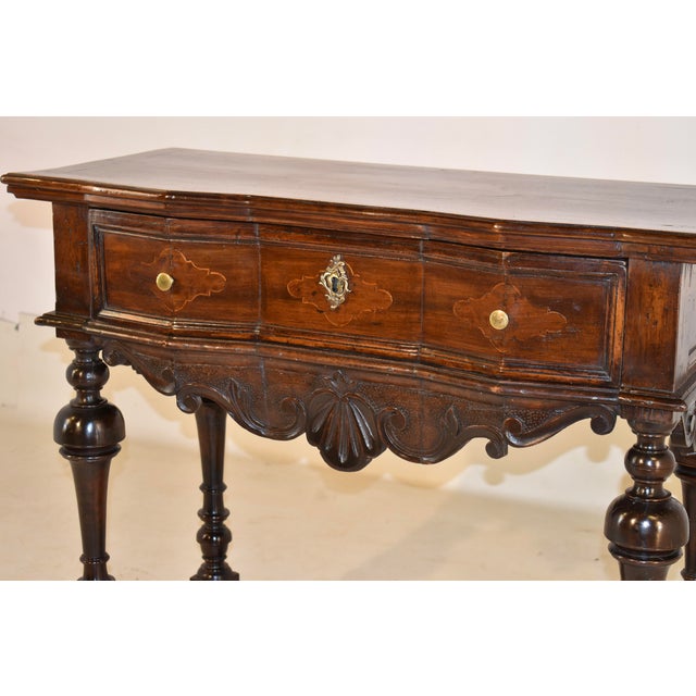 18th Century Italian Walnut Console For Sale - Image 10 of 15