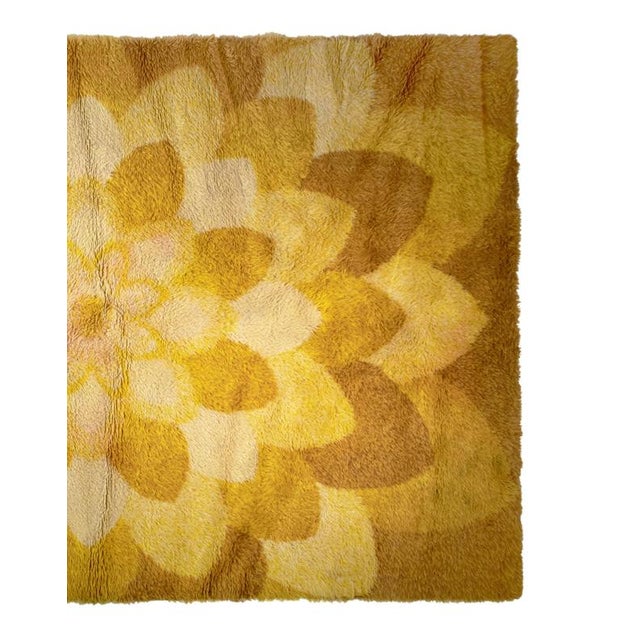 Vintage Space Age Tapestry by Hockflor, Italy, 1970s For Sale - Image 4 of 5