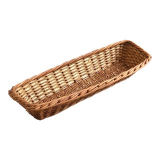 Vintage French Baguette Bread Basket For Sale