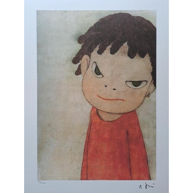 After Nara Yoshitomo, Angry, 1990s, Limited Edition Lithograph For Sale - Image 4 of 7