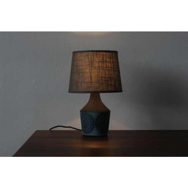 Ceramic Table Lamp from Alingsås Keramik, Sweden, 1960s For Sale - Image 6 of 7