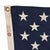 Vintage Cotton American Flag With Sewn Stars For Sale - Image 4 of 6