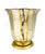 Metal Vintage Hammered Brass & Silver Tone Double Handle Cachepot / Wine Cooler – Hollywood Regency / Neoclassical For Sale - Image 7 of 13
