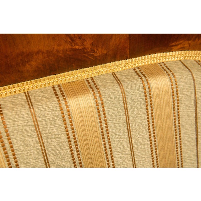 Biedermeier Style Sofa in Birch For Sale - Image 14 of 18