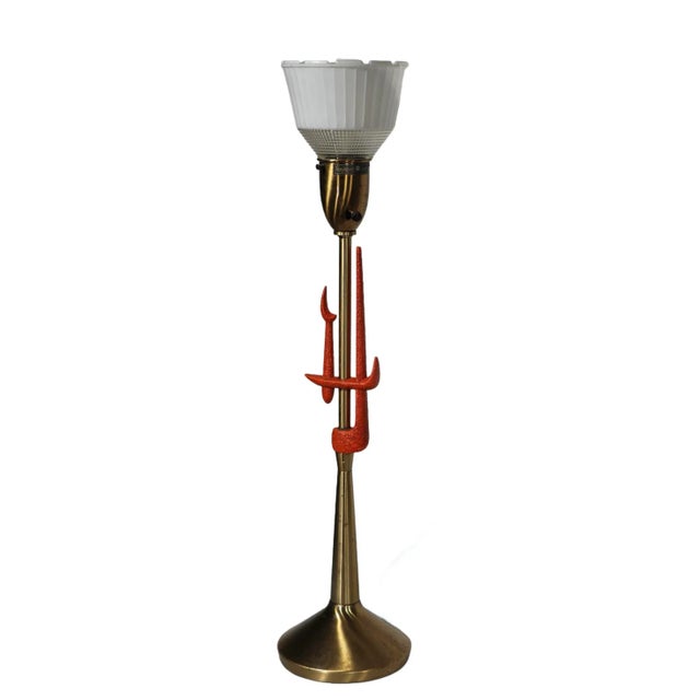 Mid Century Table Lamp by Rembrandt 1950's For Sale - Image 11 of 12