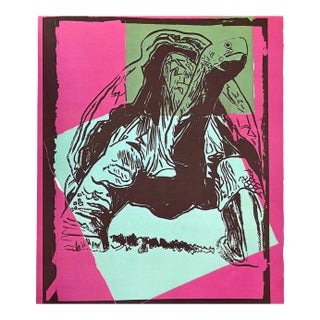 Andy Warhol Galapagos Tortoise 1986 Vanishing Animals For Sale