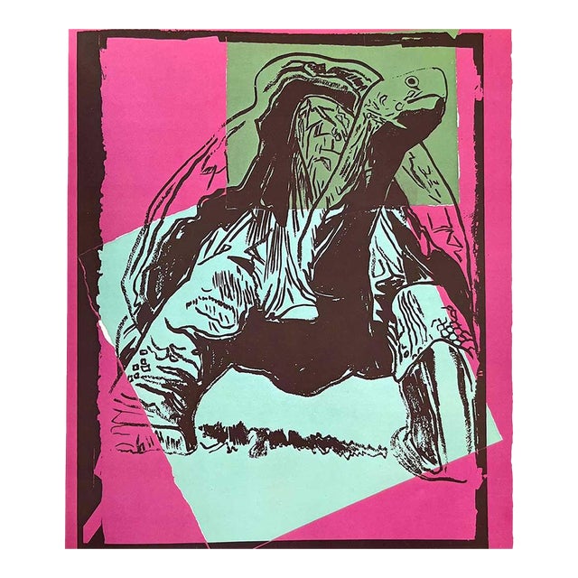 Andy Warhol Galapagos Tortoise 1986 Vanishing Animals For Sale