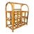 British Style Burnt Bamboo Magazine Rack For Sale