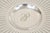 Early 20th Century English Edwardian Grapevine Repousse Silver Plated "P" Round Serving Platter For Sale - Image 4 of 10