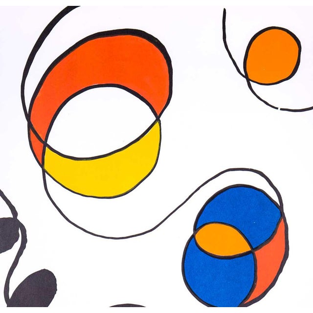 1968 Alexander Calder Limited Edition | Color W/Frame Included | Chairish