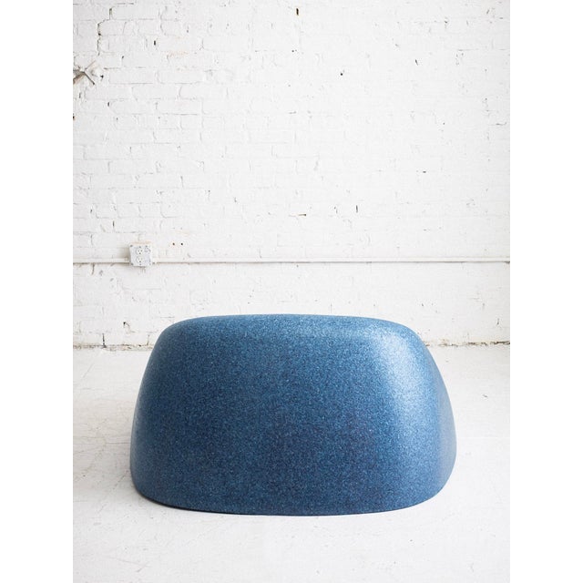 Postmodern Ross Lovegrove "Air One" Lounge Chair for Edra, Blue For Sale - Image 3 of 12