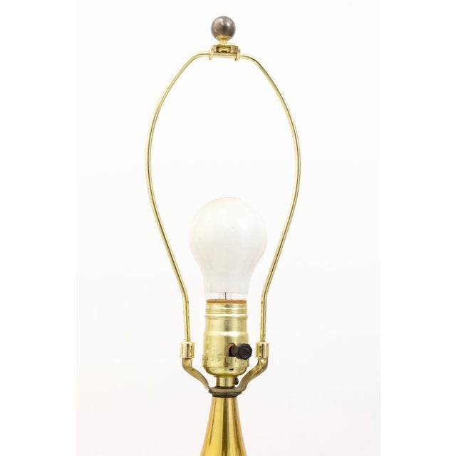Mid 20th Century Threaded Glass Sphere Table Lamp With Handwoven Maria Kipp Shade For Sale - Image 4 of 7