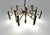 Mid-Century Modern Large Mid-Century Space Age Italian Modern Tubular Chrome Chandelier in Style of Gaetano Sciolari , 1960s For Sale - Image 3 of 16